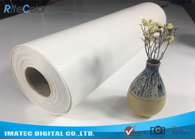 China Outdoor Eco Solvent 380gsm Glossy Inkjet Pure Cotton Canvas Roll 122
