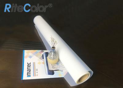 Chine Film blanc laiteux de jet d'encre d'espace libre de polyester/film de transparent pour des imprimantes à jet d'encre à vendre