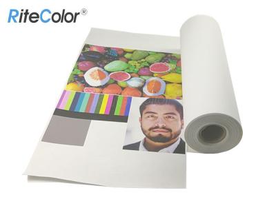 Chine jet d'encre aqueux mat imprimable de Rolls de toile de polyester de l'artiste 260gsm 24 pouces à vendre