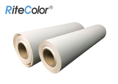 Chine Toile auto-adhésive de polyester mat pour l'impression à l'encre de latex et d'Eco-dissolvant à vendre