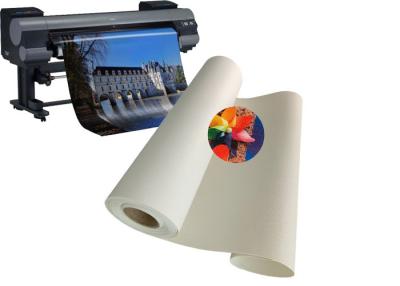 Cina Rotolo opaco della tela del cotone del getto di inchiostro dell'ampio spazio in bianco di formato per stampa di Digital in vendita