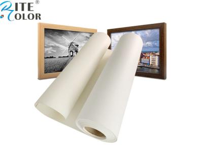 China Poly Cotton Inkjet Printing Canvas Roll Waterproof Acid Free For Canon / Epson / HP for sale