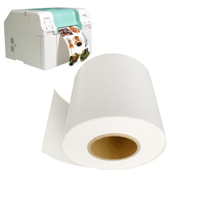 China Inkjet RC Minilab Glossy Luster dry lab Photo Paper Roll For Fuji Dx100 for sale