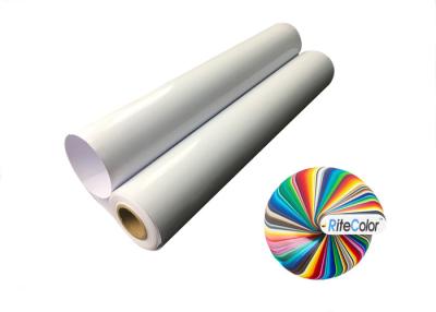 China Glossy Tear Resistant PP Synthetic Paper For Pigment And Dye Ink Inkjet Printers for sale