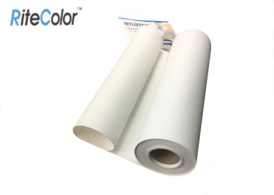 China 260Gsm Matte Inkjet Printable Canvas Latex Polyester Fabric Roll Moisture Resistant for sale