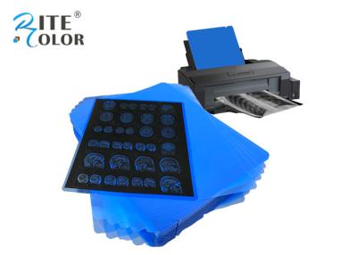Κίνα A4 8» Χ 10» μπλε ιατρική ταινία απεικόνισης της PET Inkjet πάχος 210 μικρού αδιάβροχο προς πώληση
