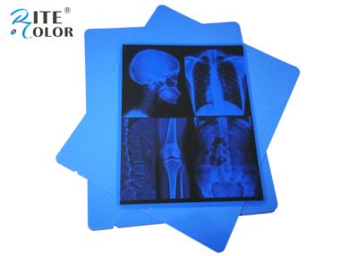 China Radiología azul de la radiografía del chorro de tinta del ANIMAL DOMÉSTICO de la película de la proyección de imagen médica de 13 x 17 pulgadas en venta