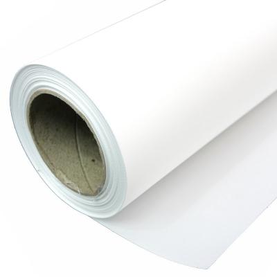 Chine Revêtement 100% brillant de tissu de toile de coton de blanc 300gsm imperméable à vendre
