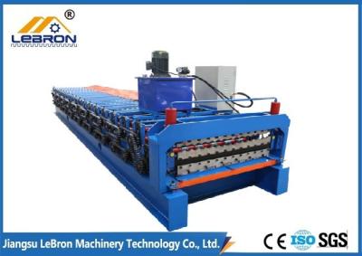 China PPGI GI Coil Glazed Tile Roll Forming Machine 0.3-0.8mm Sheet Thickness for sale