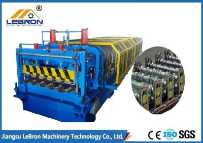China CNC Control Glazed Tile Roll Forming Machine With 45# High Grade Color Steel for sale