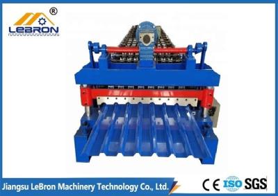 China 10-15m/min Corrugated Sheet Roll Forming Machine , Corrugated Roof Roll Forming Machine for sale