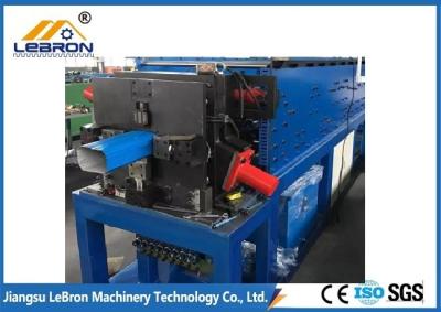 China Color Steel Downspout Roll Forming Machine , Full Automatic Downspout Elbow Machine for sale