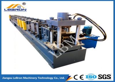 China PLC Control Automatic Storage Rack Roll Forming Machine Durable Long Service Time for sale