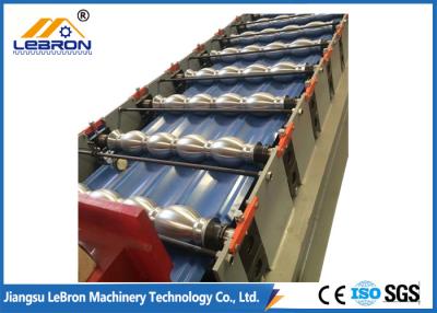 China 2018 new type color steel glazed tile roll forming machine PLC control automatic made in china for sale