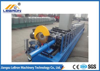 China Hydraulic Cut Downspout Roll Forming Machine CNC Control Energy Saving And Security for sale