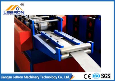 China GI And GL Material Door Frame Roll Forming Machine , Steel Profile Roll Forming Machine for sale