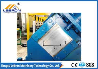 Cina Rotolo idraulico della struttura di porta del taglio che forma macchina, macchinario d'acciaio 8-12m/min della struttura di porta in vendita