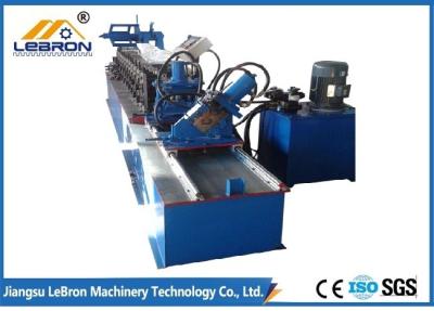 China PLC Control Cable Tray Roll Forming Machine Hydraulic Cut Long Time Service for sale