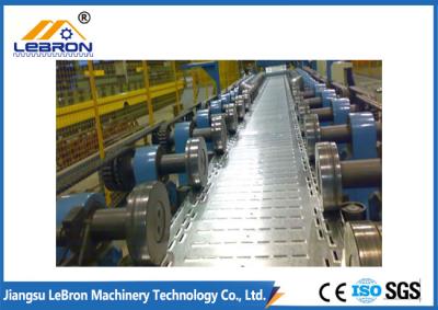 China Full Automatic Cable Tray Roll Forming Machine Hydraulic Cut 8-12m/min Speed for sale