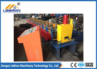 China GI GP Material Strut Channel Roll Forming Machine , Metal Roll Forming Machine for sale