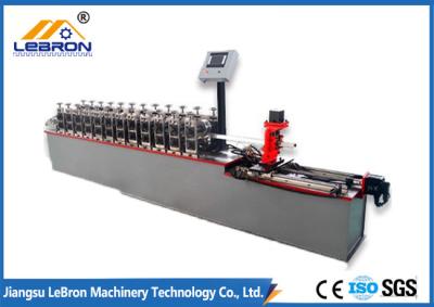 China Furring Channel Cold Roll Forming Machine PLC Control 3900mm*1500mm*1600mm for sale