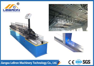 China Galvanized Light Steel Keel Roll Forming Machine , Light Steel Keel Making Machine for sale