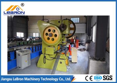 China 30KW Full Automatic Strut Channel Roll Forming Machine Equipped Automatic Puncher for sale
