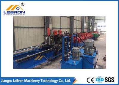 China Post Punch And Track Cutting Solar Strut Channel Roll Forming Machine Long Life Time for sale