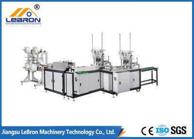 China Non Woven Disposable Surgical Mask Making Machine Fully Automatic Fast Production for sale