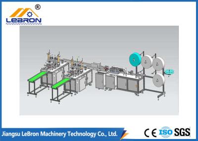 China PLC Control Surgical Mask Making Machine , Medical Face Mask Production Line for sale