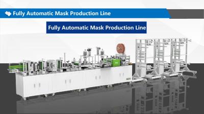 China PLC Control N95 KN95 Surgical Mask Making Machine for sale