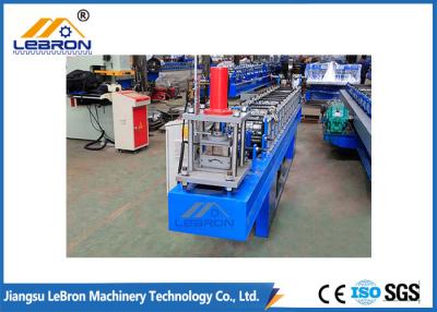 China 4KW 12m/Min Automatic  Shutter Door Roll Forming Machine Chain Drive for sale