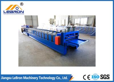 Cina Macchina di formazione di lamiera di acciaio dei ponti, piastrelle per pavimento 15KW che fanno macchina in vendita