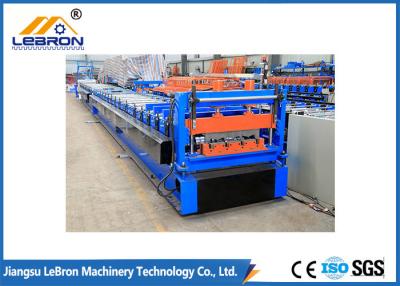 China CE ISO Sheet Metal Roll Forming Machines , 20 Stations Metal Deck Forming Machine for sale