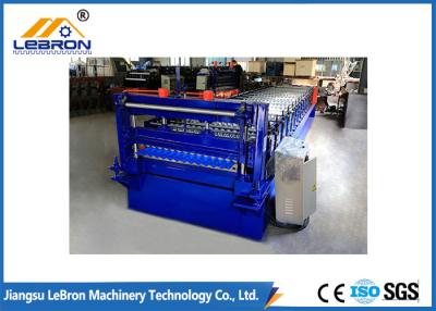 China Soncap 838MM Colored Corrugated Sheet Roll Forming Machine for sale