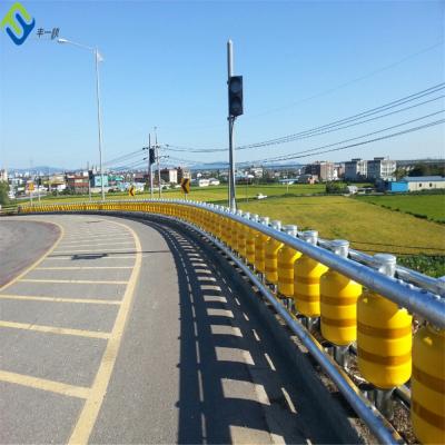 China Traffic Safety Highway Roller Barrier Anti Collision Guardrail for sale
