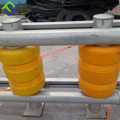 China Road Traffic Eva Material Safety Roller Barrier Anti Crash Barrel for sale