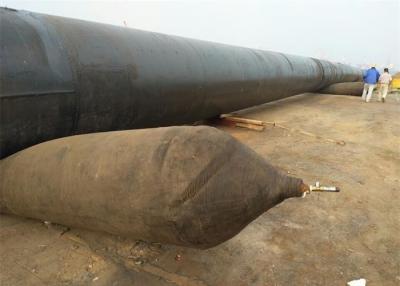 China Big Carrying Capacity Marine Rubber Airbag , Boat Recovery Airbags Small Size While Deflated for sale