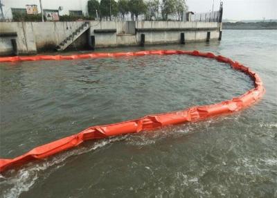 China 20m Per Section Oil Spill Containment Boom With Good Vertical Stability for sale
