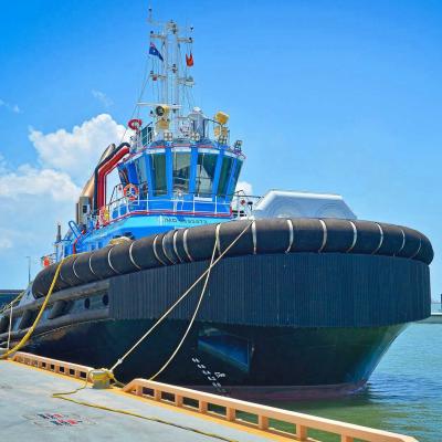 China BV Approved Black M Type Rubber Fenders Tugboat Fender Tug Fender Used for STS for sale