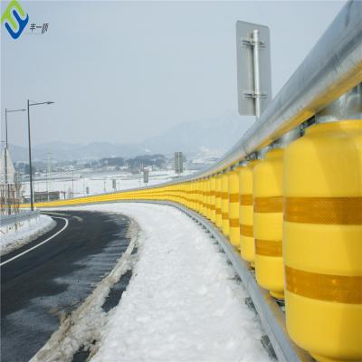 China Road Traffic Eva Material Safety Roller Barrier Safety Rolling Barrier Anti Crash for sale