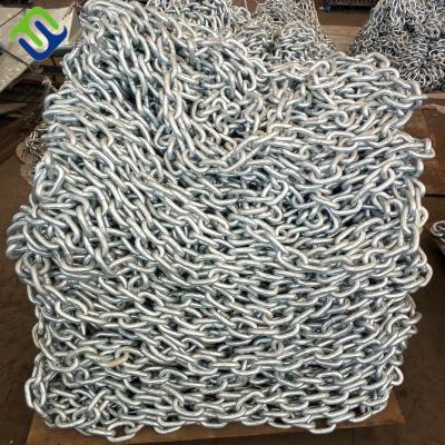 China Cadena de vínculo de cadena de acero inoxidable del perno prisionero de la cadena 316 del amarre de la cadena de ancla del yate en venta