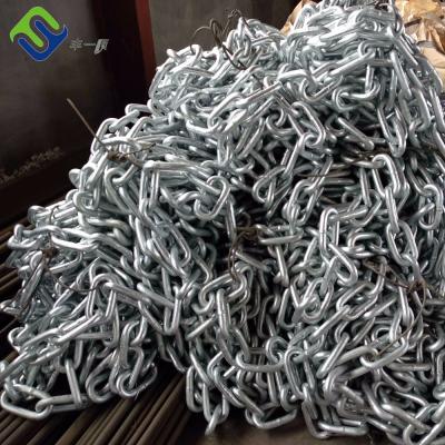 China Offshore Oil Platform Mooring Anchor Chain Welded Electric Galvanized for sale