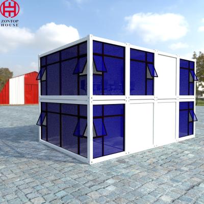 China Zontop Quick Concrete Hurricane Proof Small Ready Modern  Modular  Two Story Resort Cheap Homes Container Prefab  Houses for sale