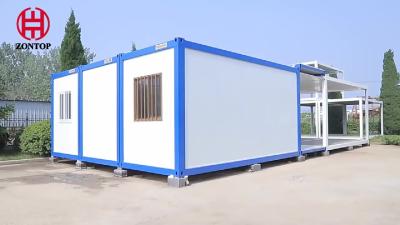 China Zontopchina prefabricated Steel Export Modern Direct Shipping Luxury Modular Container House Home for sale