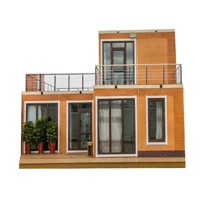 China 20ft 40ft Modern Design Luxury Prefab Container Home With Bedroom Toilet Kitchen for sale