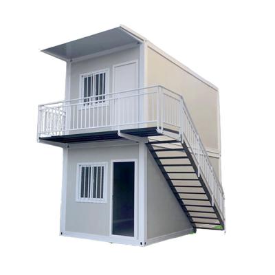 China Flat Pack Villa Room Store Hotel Restaurant 20ft / 40ft Steel Frame Container House for sale