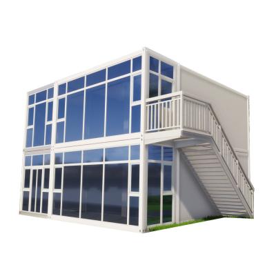 China Zontop Modern Luxury Quick Concrete Construction Low Cost 20 40ft Flat Pack House Modern Luxury Container House for sale