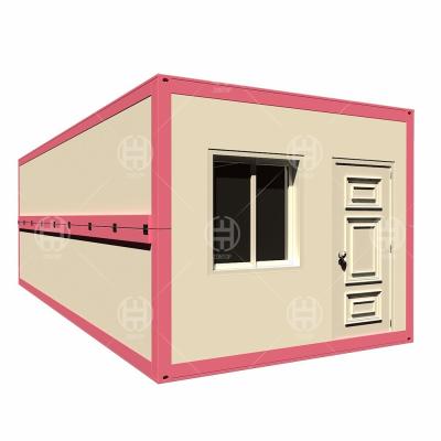 China 40ft Portable Storage Foldable Container House With Two Story for sale