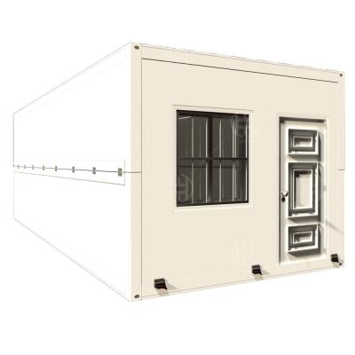 China Living Modular Foldable Container House For Shipping Storage for sale